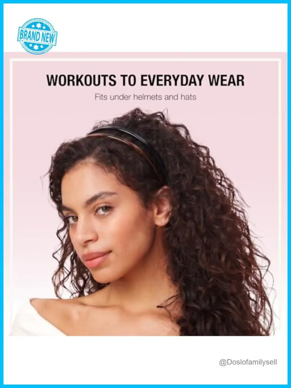 Ultra-Flexible Skinny Headbands No-Damage Hold 4-Pack